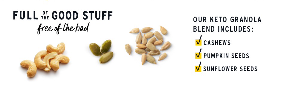 superfood seeds, keto nut, chia, sunflower seed, pumpkin seeds, amaranth, superfood seeds grain-free