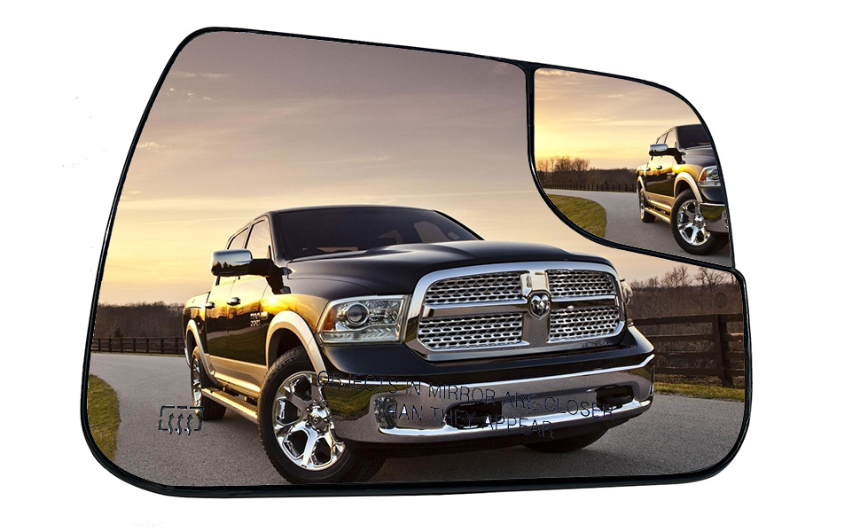Ram 1500 Side Mirror Glass Replacement www.amazon.com