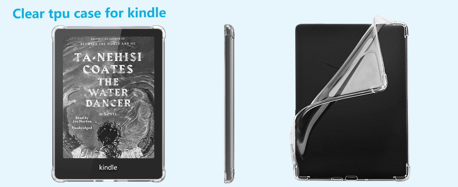 Clear Case for 6.8" Kindle Paperwhite 11th Gen 2021 and Paperwhite Signature Edition