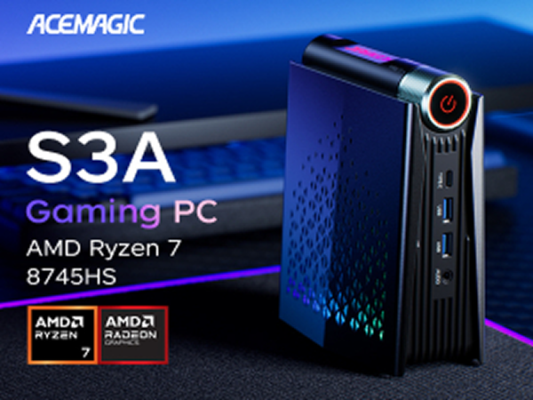 美品 ACEMAGIC A3S ミニPC Ryzen 7 8745HS搭載 Amazon.co.jp: ACEMAGIC S3A ミニpc AMD Ryzen 7 8745HS DDR5