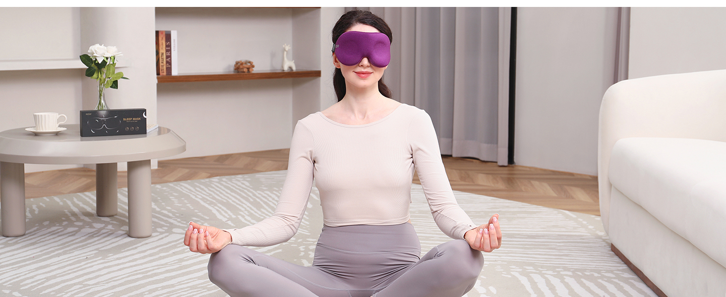 yoga meditation sleep mask