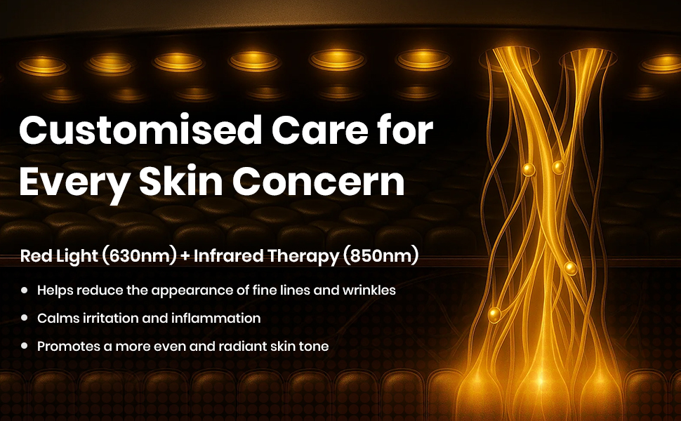 red light therapy mask