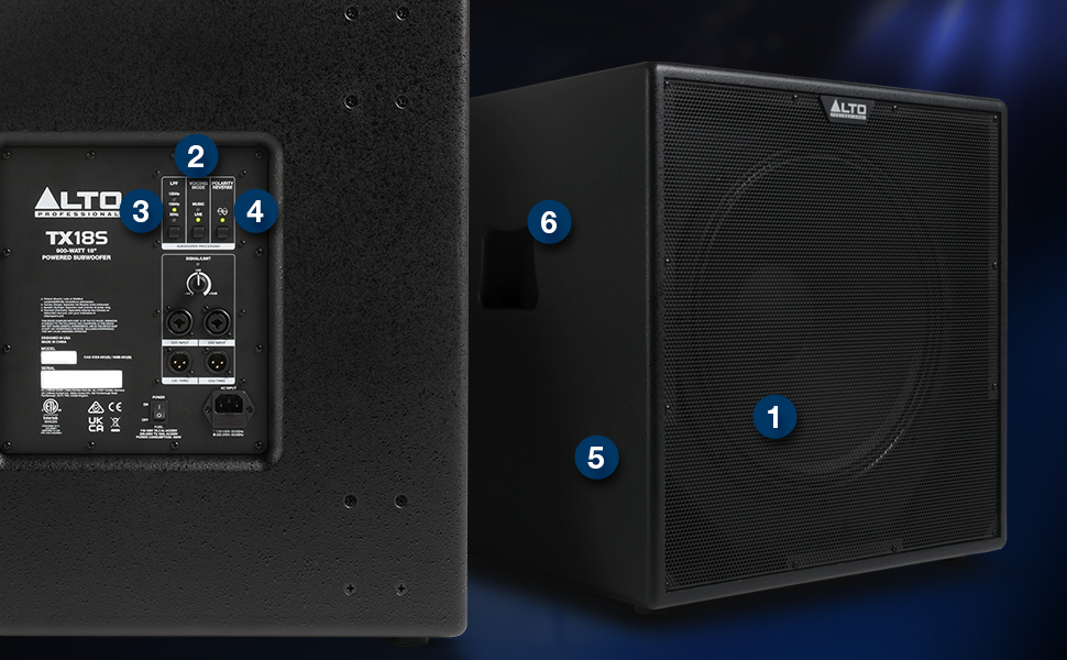 subwoofer active subwoofer DJ subwoofer outdoor subwoofer