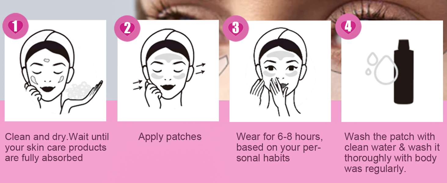 under eye patches for dark circles eye patches for puffy eyes and dark circles reusable eye patches