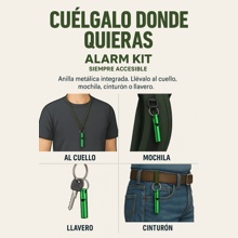 El texto dice «CALCULO DONDE ESTAMOS». Exhibición del producto que muestra prendas de colores oscuros con medidas o especificaciones.