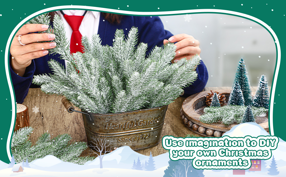 christmas picks and sprays