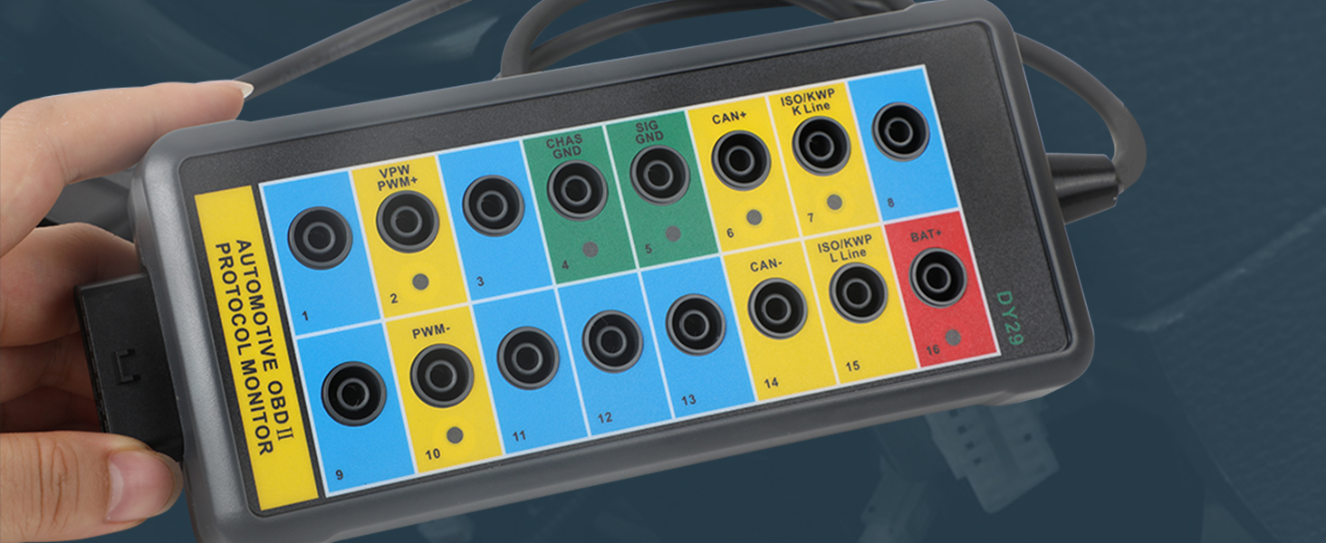 OBD2 Breakout Box Diagnosis Scan Tool for Monitoring