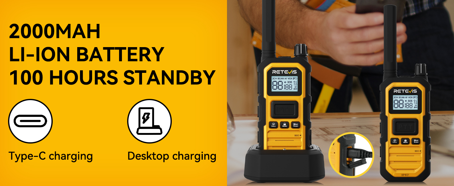 portable two-way radios