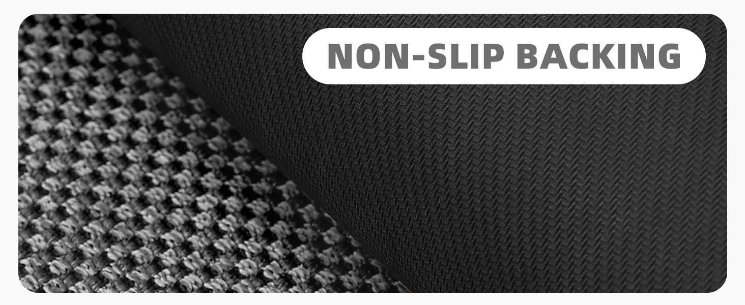 Color G Door Mat Large 17" x 29", Indoor/Outdoor Mat, Front