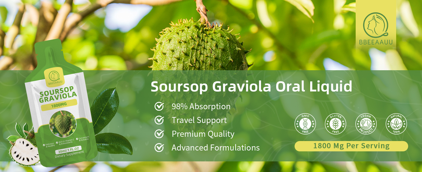 Soursop Graviola Oral Liquid