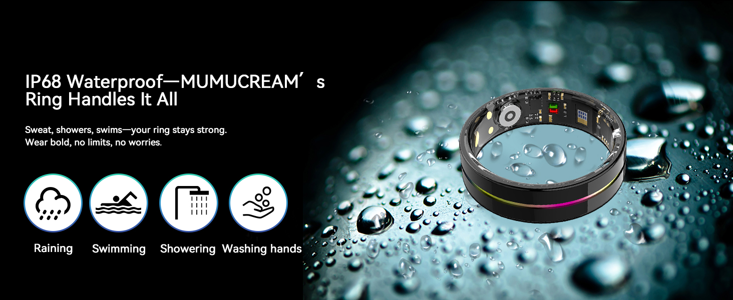 IP68 Waterproof-MUMUCREAM&#39; Ring Handles lt Al!