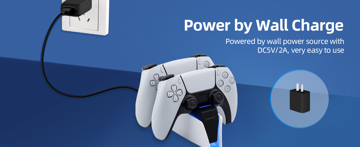 Dual USB Charger Staion for PS5 Controller