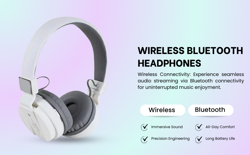 SH-12 Wireless Headphone