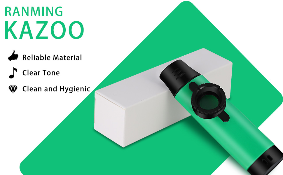 RANMING Plastic Kazoo,Adjustable Tone Kazoo,Kazoos for