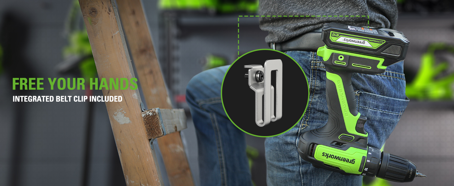 Greenworks 24V Brushless Cordless Drill and Impact Driver