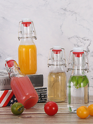 4oz swing top glass bottles