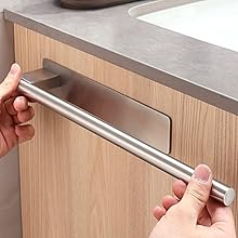 dvocel handtuchhalter ohne bohren doppelt gästehandtuchhalter ohne bohren wandmontage