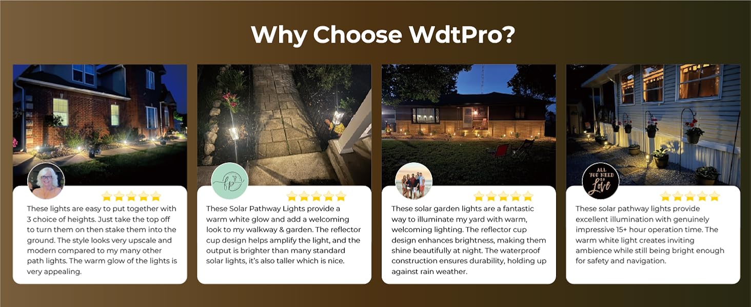 solar lights outdoor pathway