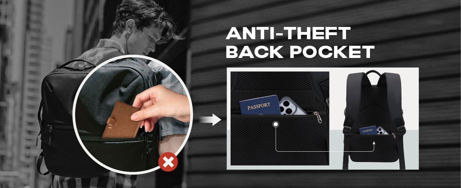 anti theft backpack