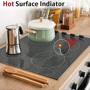 glass stove 4 burners