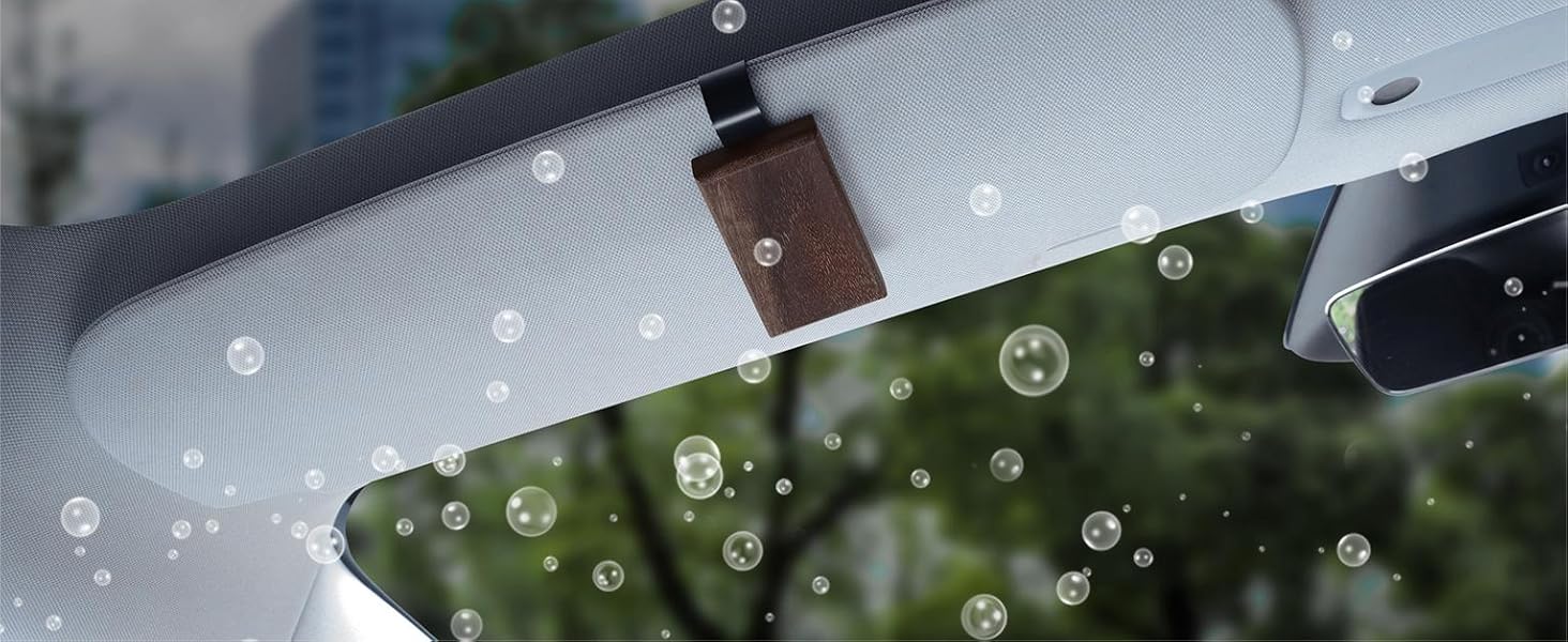 FDAIUN Car Drift Air Freshener Small Wooden Diffuser Wood