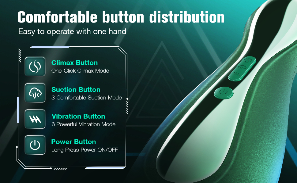 Comfortable button distribution