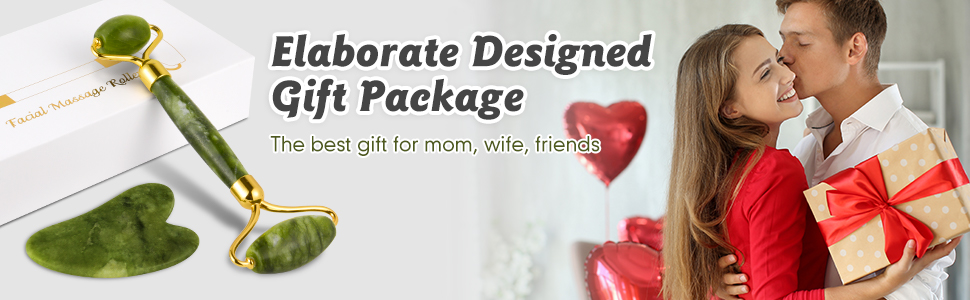 Natural Green Jade Beauty Massager Tool