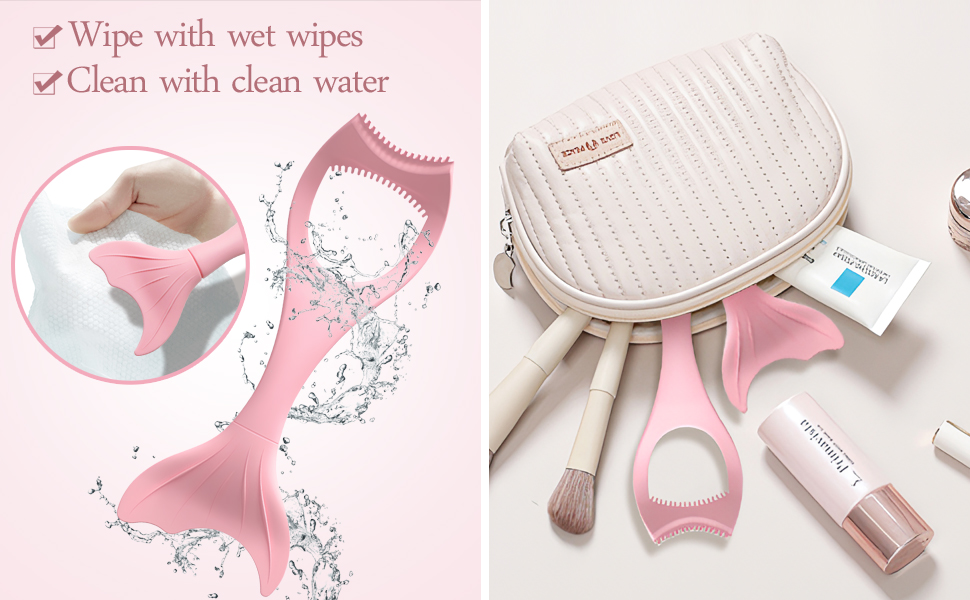 On the left is the washable mascara shield, on the right is the mascara shield Women’s Backpack