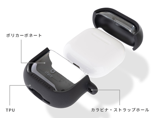 Amazon | iFace Reflection AirPods 第4世代 専用 ケース