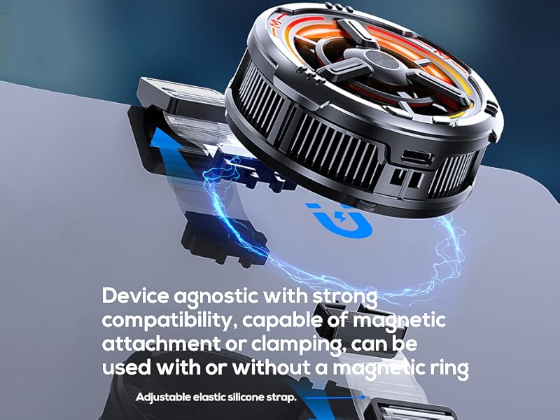 2in1 fixing way of iPad cooler