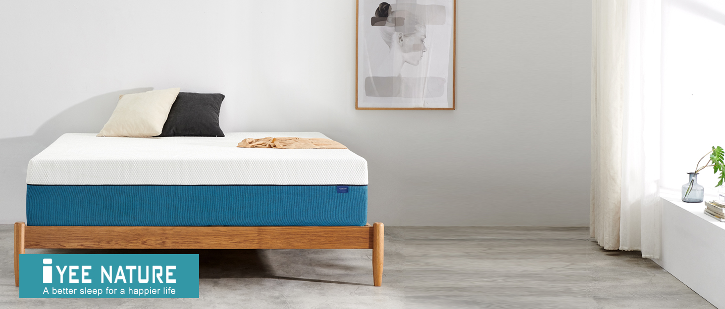 Iyee Nature Full Size Mattress 12 inch Wrapped Coils