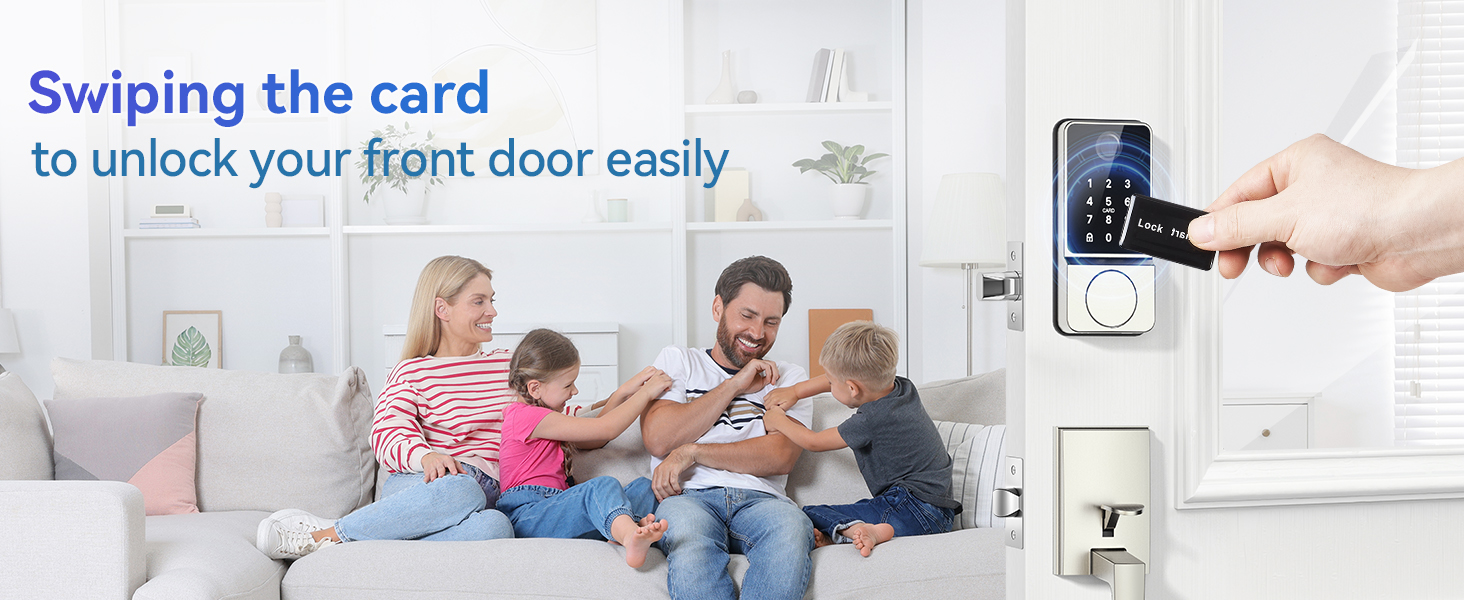 front door keyless entry door lock