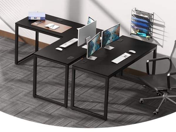 Amazon.com: SHW 55-Inch Commercial-Grade Office Computer Desk