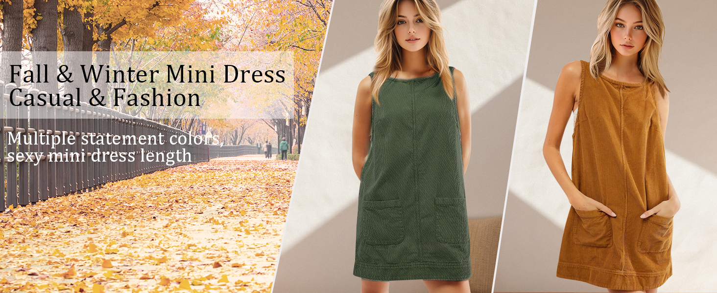 Womens Corduroy Overall Dress Free All Around Cord Mini Dresses People Skirtall Doop Dupes Fashion