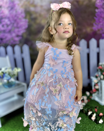 Girl Butterfly Dress