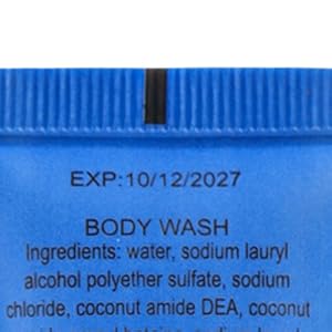 Travel Size Shampoo and Body Wash 1 oz