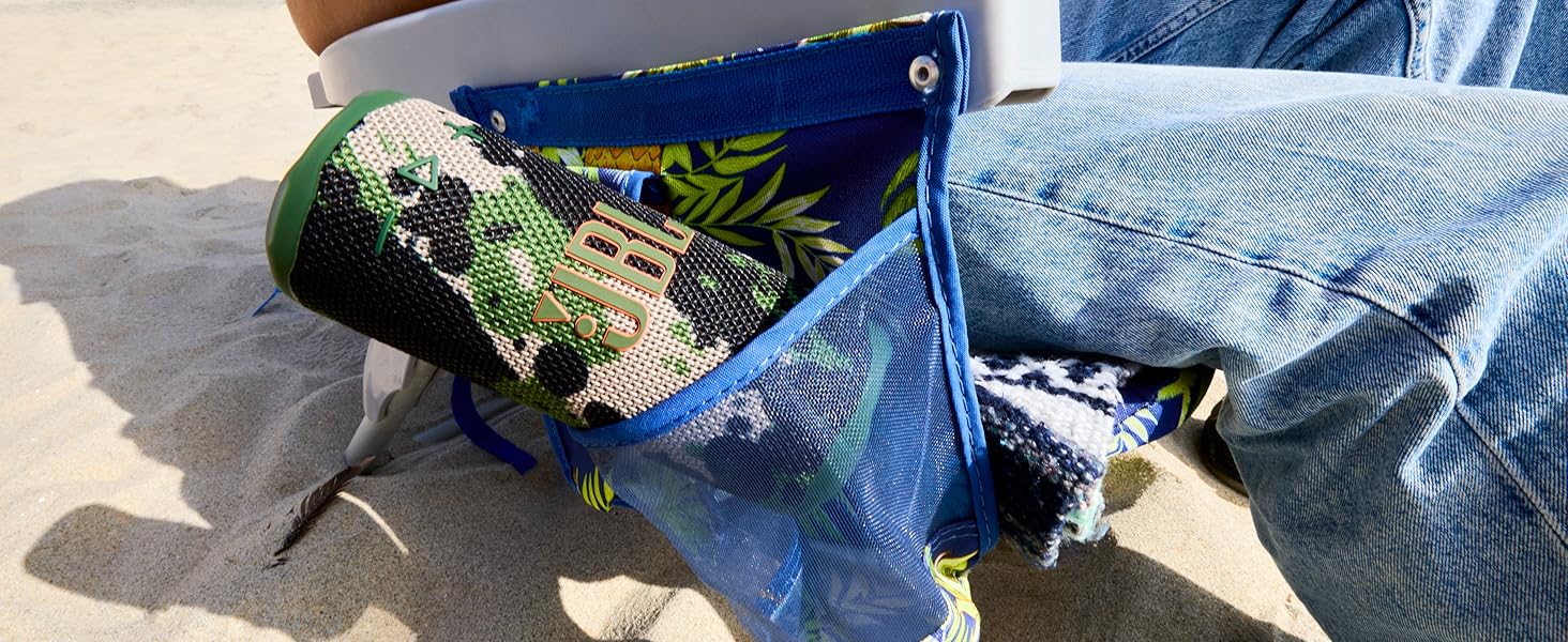 JBL Grip Compact Bluetooth Speaker with Ambient Light, IP68 Waterproof & Drop-Proof Design, Up to 14H Playtime, Squad 13 Grip app