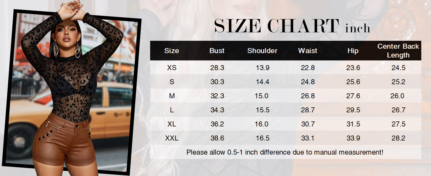 Long Sleeve Bodysuit for Women
