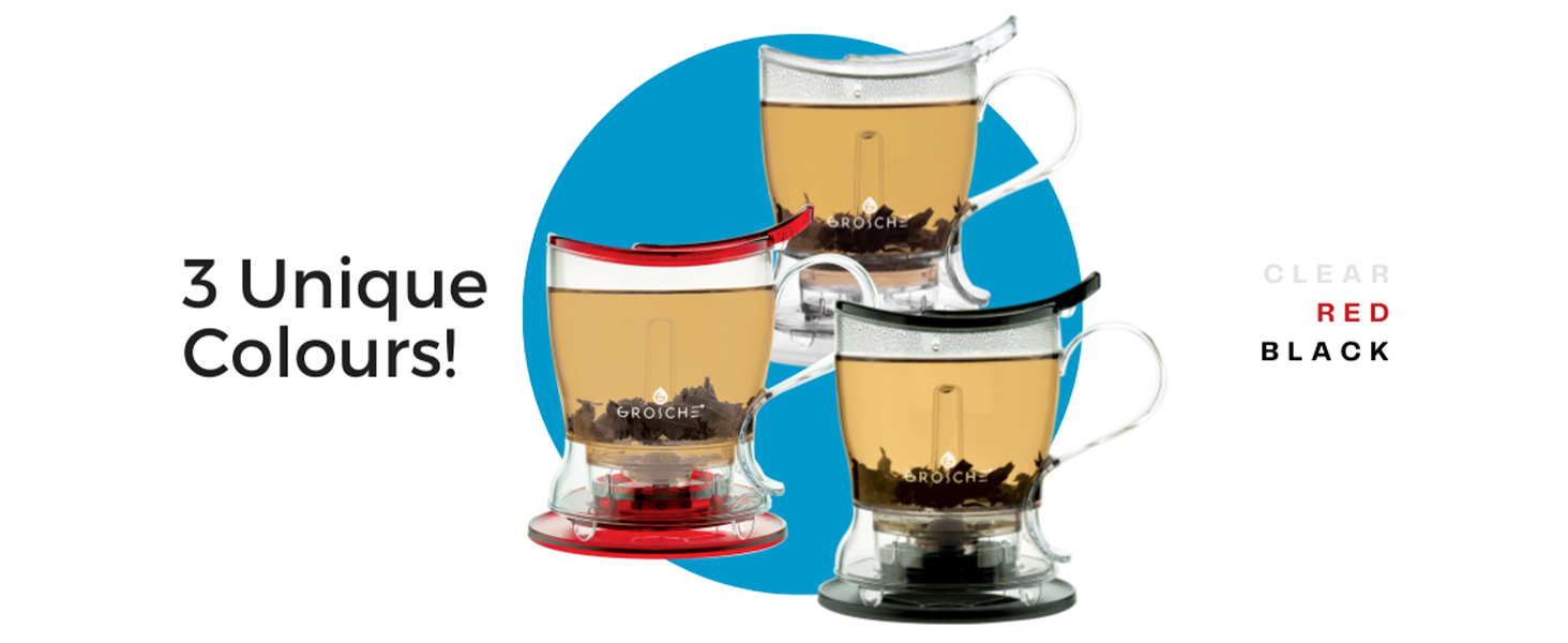 GROSCHE Aberdeen Tea Infuser Teapot & Smart Tea Maker