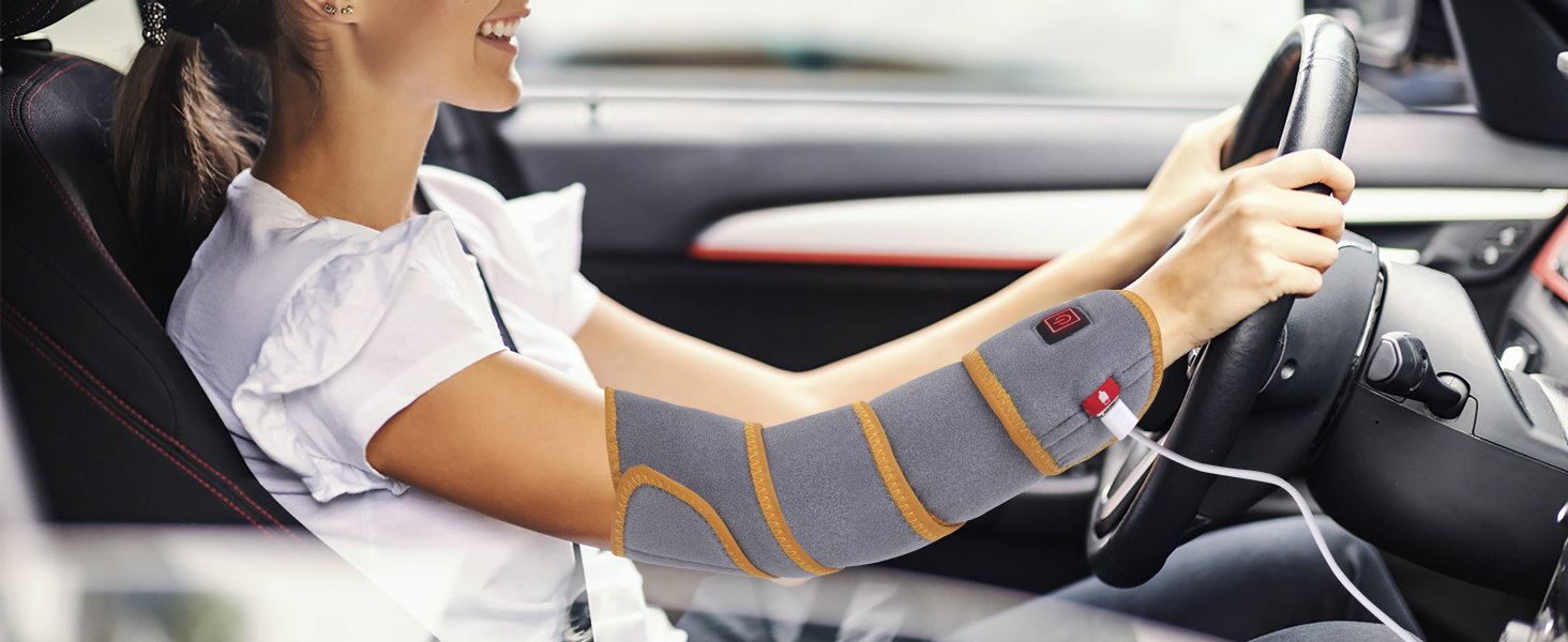 Comfheat Arm Heating Pad Wrap USB Flexible Heated Pad