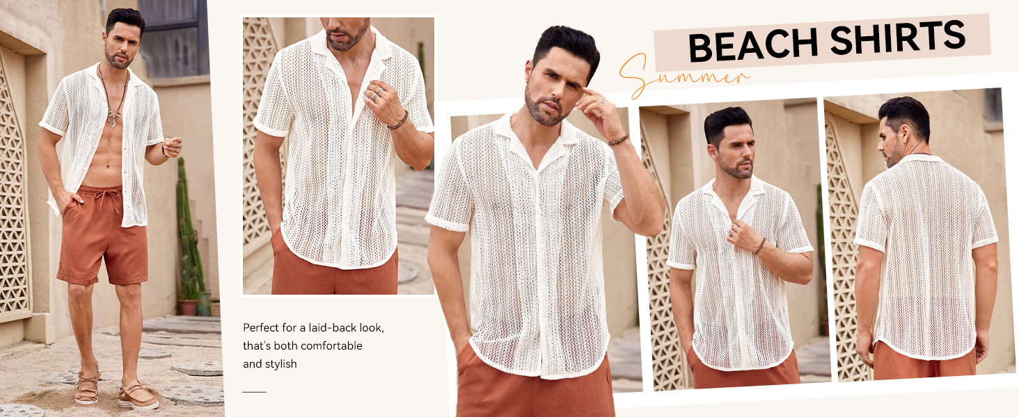 holiday hippie shirts for men