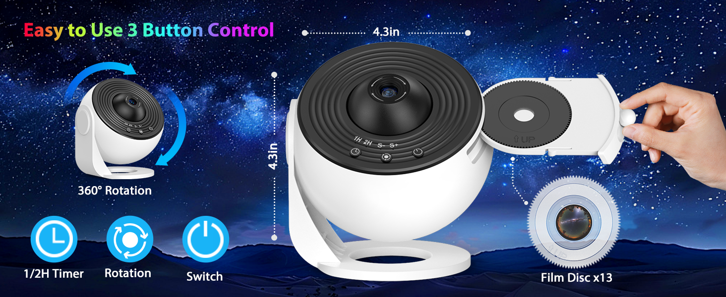 galaxy projector Star Projector