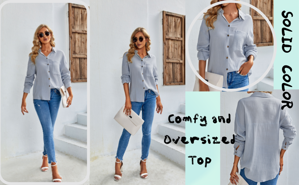 comfy and oversized tops