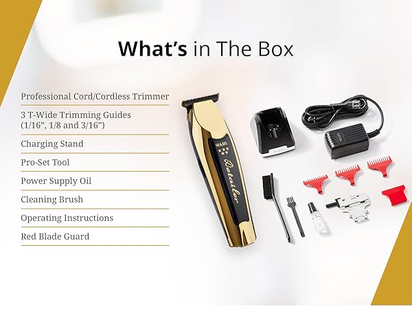 Amazon.com: Wahl Professional 5 Star Gold Cordless Detailer