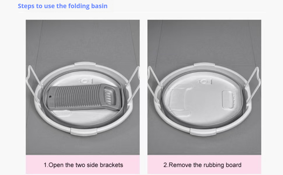 Large Washboard Basin