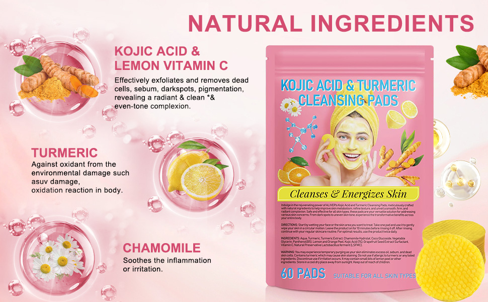 Turmeric Cleansing Pads