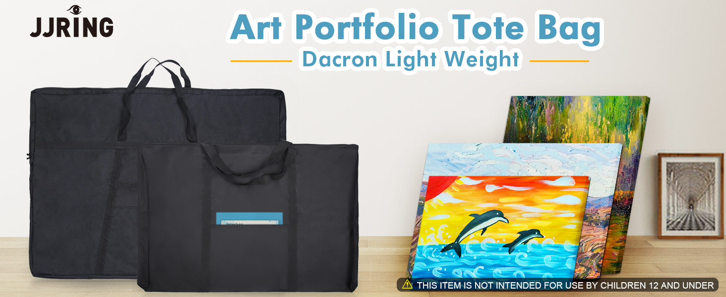 Art Portfolio Tote Bag