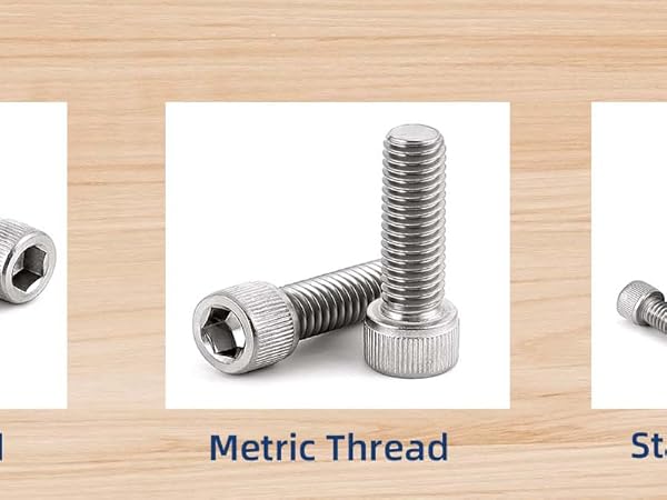 HOWキュー ボコテ M6 MewuDecor M6-1.0 x 70mm Socket Head Cap Screws Metric, Allen