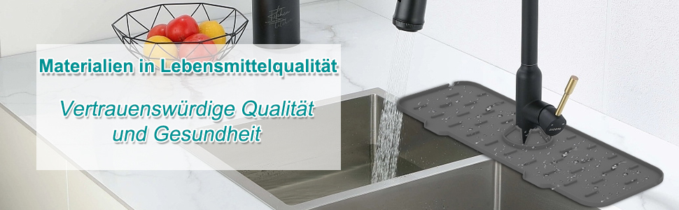 sink faucet mat