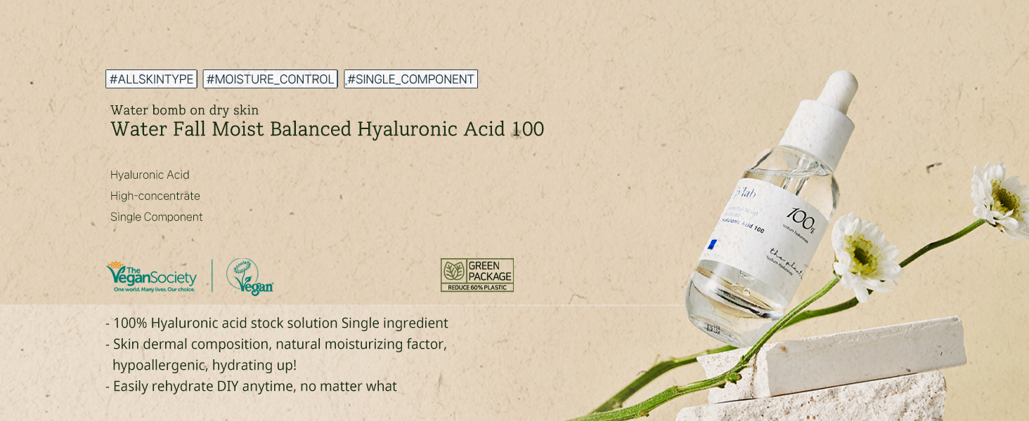 Hyaluronic acid 100%